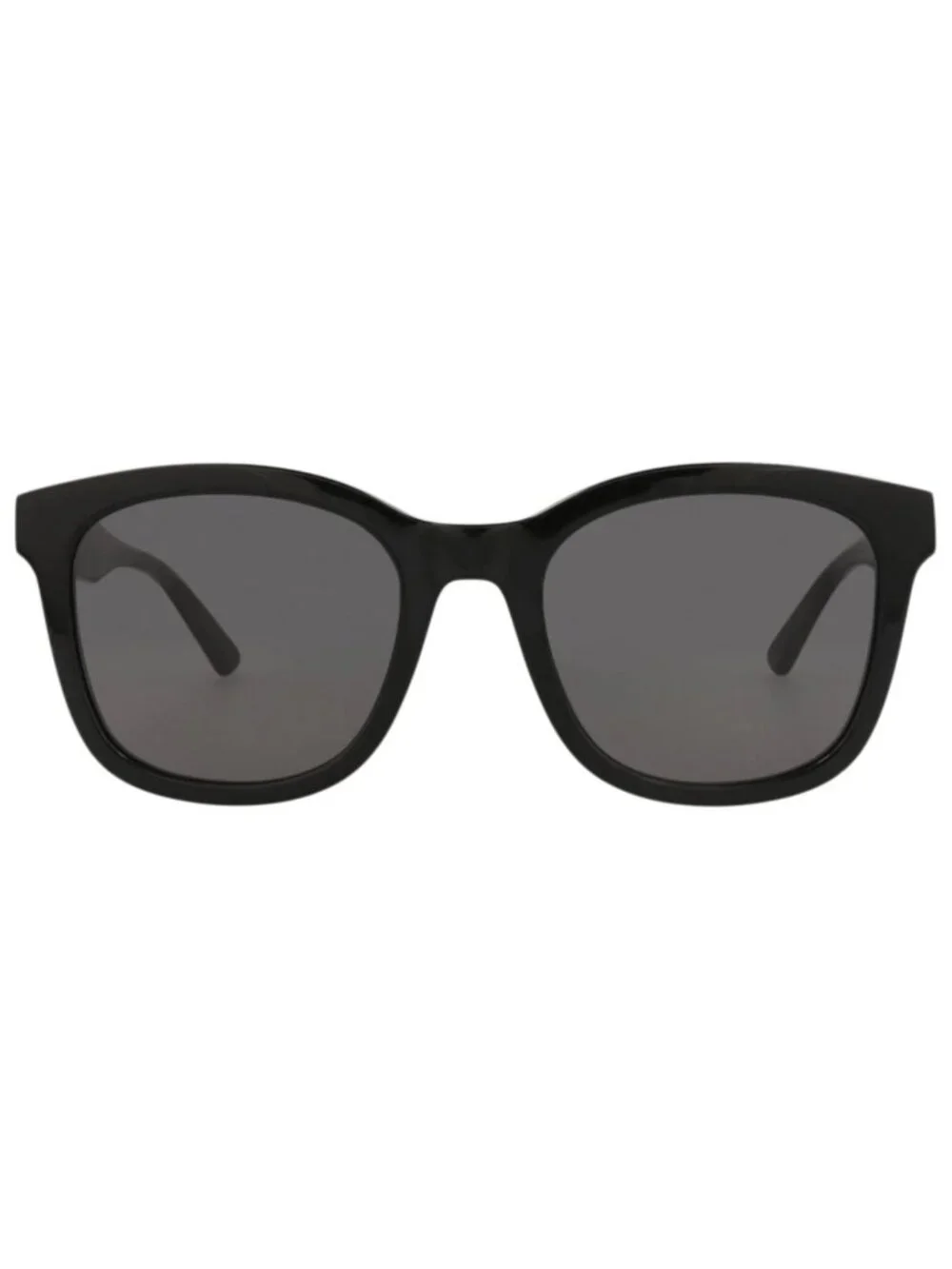New Bottega Veneta Women's Sunglasses Round Oval Acetate Frame Black Black Grey